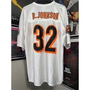 Vintage Y2K NFL Cincinnati Bengals Rudi Johnson Jersey